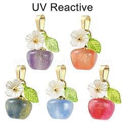 Resin UV Reactive Pendants&nbsp;PALLOY-JF05609