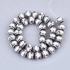 Electroplate Glass Beads Strands&nbsp;EGLA-S177-07A-01