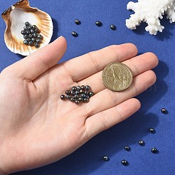 天然養殖淡水真珠ビーズ10個  染め  ポテト  ダークスレートブルー  4~6x4~5mm  穴：0.6~0.7mm&nbsp;PEAR-YW0001-44