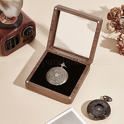 Wood Commemorative Coin Boxes&nbsp;AJEW-WH0596-030B-01