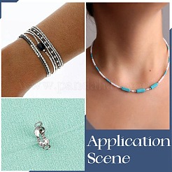 304 Stainless Steel Round Seamed Beads&nbsp;STAS-SC0006-95A