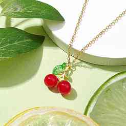 Brass Cable Chains Necklace&nbsp;NJEW-JN04691
