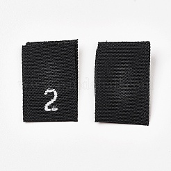 Polyester Clothing Label&nbsp;LS-FIND-WH0030-01