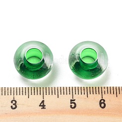 Transparent Acrylic European Beads&nbsp;TACR-P009-C01-04