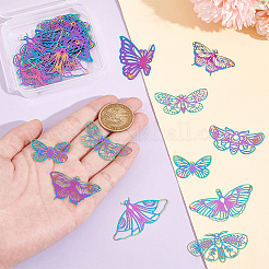 32Pcs 8 Styles 201 Stainless Steel Pendants&nbsp;STAS-UN0058-24