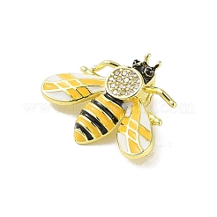 Brass Micro Pave Cubic Zirconia Pendants&nbsp;KK-E111-15G