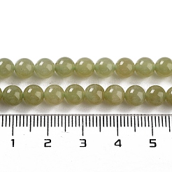 Natural Nephrite Jade/Hetian Jade Beads Strands&nbsp;G-NH0005-030D