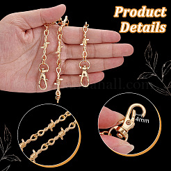 2Pcs 2 Colors Alloy Trouser Chain&nbsp;HJEW-PH02273