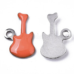 201 Stainless Steel Enamel Charms&nbsp;STAS-N088-15J