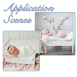 Polyethylene Fiber Newborn Photography Props Bed&nbsp;DIY-WH0899-952A