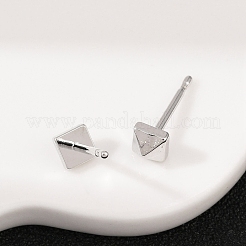 Brass Stud Earrings for Women&nbsp;EJEW-G441-02P