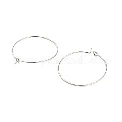 Brass Hoop Earring Findings&nbsp;LS-KK-R112-038D