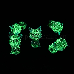 蓄光手作りランプワーク ビーズ 連売り  暗闇で光る  羊  23.5~24.5x15~16.5x15~16mm  穴：1.8mm  約20個/連  16.93''（43センチメートル）&nbsp;LAMP-Z007-03G