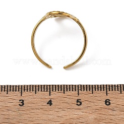 304 Stainless Steel Cuff Open Rings&nbsp;SA-CBA5A8D-02G