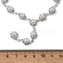 Brass Rhinestones Necklaces & Earring & Bracelets Sets for Women&nbsp;WGF929C-02