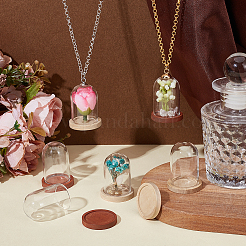 20Pcs Clear Glass Dome Cover&nbsp;AJEW-NB0007-84