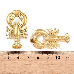 304 Stainless Steel Stud Earrings for Women&nbsp;SA-B001-02G-A