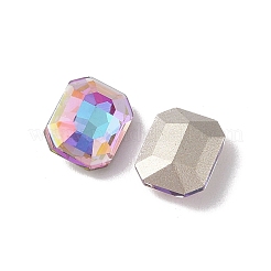 Glass Rhinestone Cabochons&nbsp;RGLA-L029-03A-HELA
