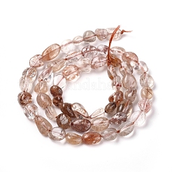 Natural Rutilated Quartz Beads Strands&nbsp;G-L478-47
