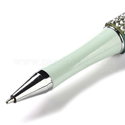 Plastic & Iron Beadable Pens&nbsp;LS-AJEW-H147-01J