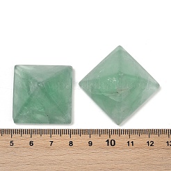 天然蛍石オルゴナイトピラミッドディスプレイ装飾  置物家の装飾  治癒のためのレイキエネルギーストーン  30.5x30.5x25.5mm&nbsp;G-C186-07A