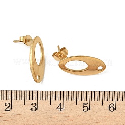 304 Stainless Steel Stud Earring Finding&nbsp;STAS-V015-29G