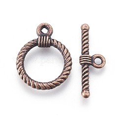 合金マンテル  リング  赤銅鉱  リング：22x17.5x3mm  穴：2mm  バー：25.5x8x3mm  穴：2mm&nbsp;PALLOY-F178-01R