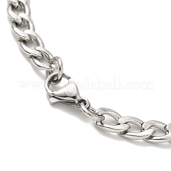 201 Stainless Steel Pendant Necklaces for Women Men&nbsp;NJEW-G123-06P-1