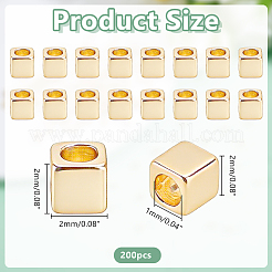 Brass Spacer Beads&nbsp;KK-HY0004-36A