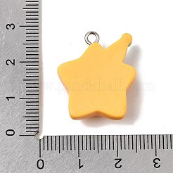 Opaque Resin Pendants&nbsp;RE-CBAAB56-03