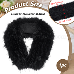 1Pc Artificial Fur Chenille Stick Collars Trim for Sewing Craft Decor&nbsp;FIND-BC0019-22E