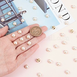 Sew on Acrylic Imitation Pearl&nbsp;SACR-GF0001-03A