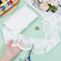 5Yards Flower Pattern Cotton Lace Ribbon&nbsp;OCOR-MA0001-71