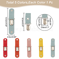 5Pcs 5 Colors Iron Hat Clips&nbsp;FIND-WR0010-59A