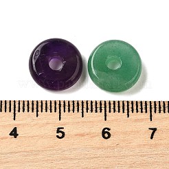 Natural Green Aventurine & Amethyst & Tiger Eye & Red Jasper Beads&nbsp;G-C188-02