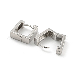 Rack Plating Brass Hoop Earrings&nbsp;EJEW-C102-01P