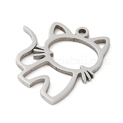 Non-Tarnish 5Pcs 201 Stainless Steel Pendants&nbsp;STAS-B064-03P