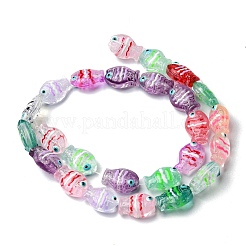 Transparent Glass Beads Strands&nbsp;LAMP-A154-04K