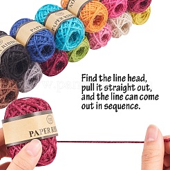 12 Colors Jute Cord&nbsp;OCOR-L039-G