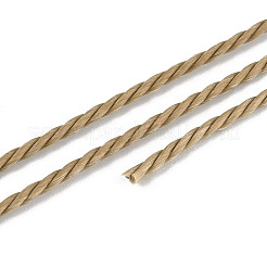 Round Waxed Polyester Cord&nbsp;YC-R135-1.5mm-01B