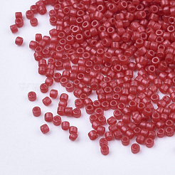 Pearlized Cylinder Seed Beads&nbsp;SEED-Q036-02A-E06