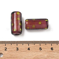 Handmade Gold Sand Lampwork Beads&nbsp;LAMP-G170-01A