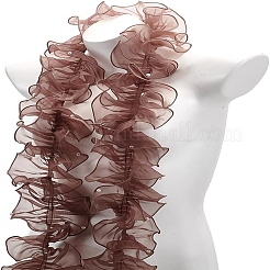 5 Yards Pleated Organza Pleated Lace Ribbon&nbsp;OCOR-PH0004-67C