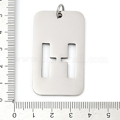 304 Stainless Steel Pendants&nbsp;STAS-M115-01P-H