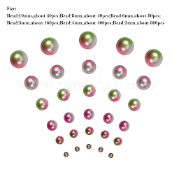 Imitation Pearl Acrylic Beads&nbsp;OACR-PH0001-06A-WH