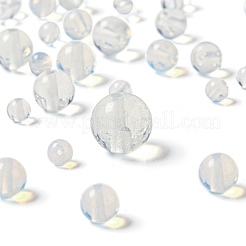 340個4サイズオパライトビーズ  ラウンド  4mm / 6mm / 8mm / 10mm  穴：0.8~1.2mm&nbsp;G-LS0001-28