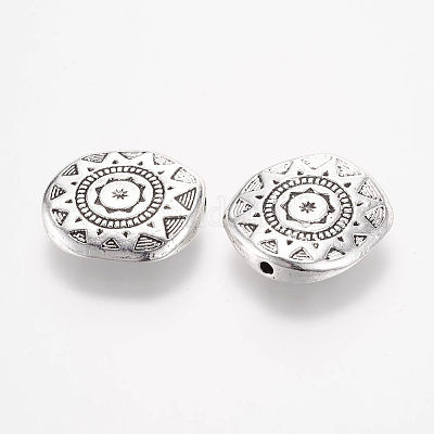 Tibetan Style Alloy Beads&nbsp;X-PALLOY-F173-05AS-1