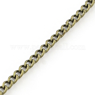 Unwelded Iron Curb Chains&nbsp;CH-R078-08AB-1
