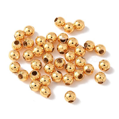 Brass Beads&nbsp;KK-C157-01A-G-1