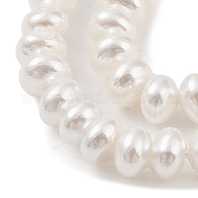 Electroplated Shell Pearl Beads Strands&nbsp;BSHE-C006-04A-1
